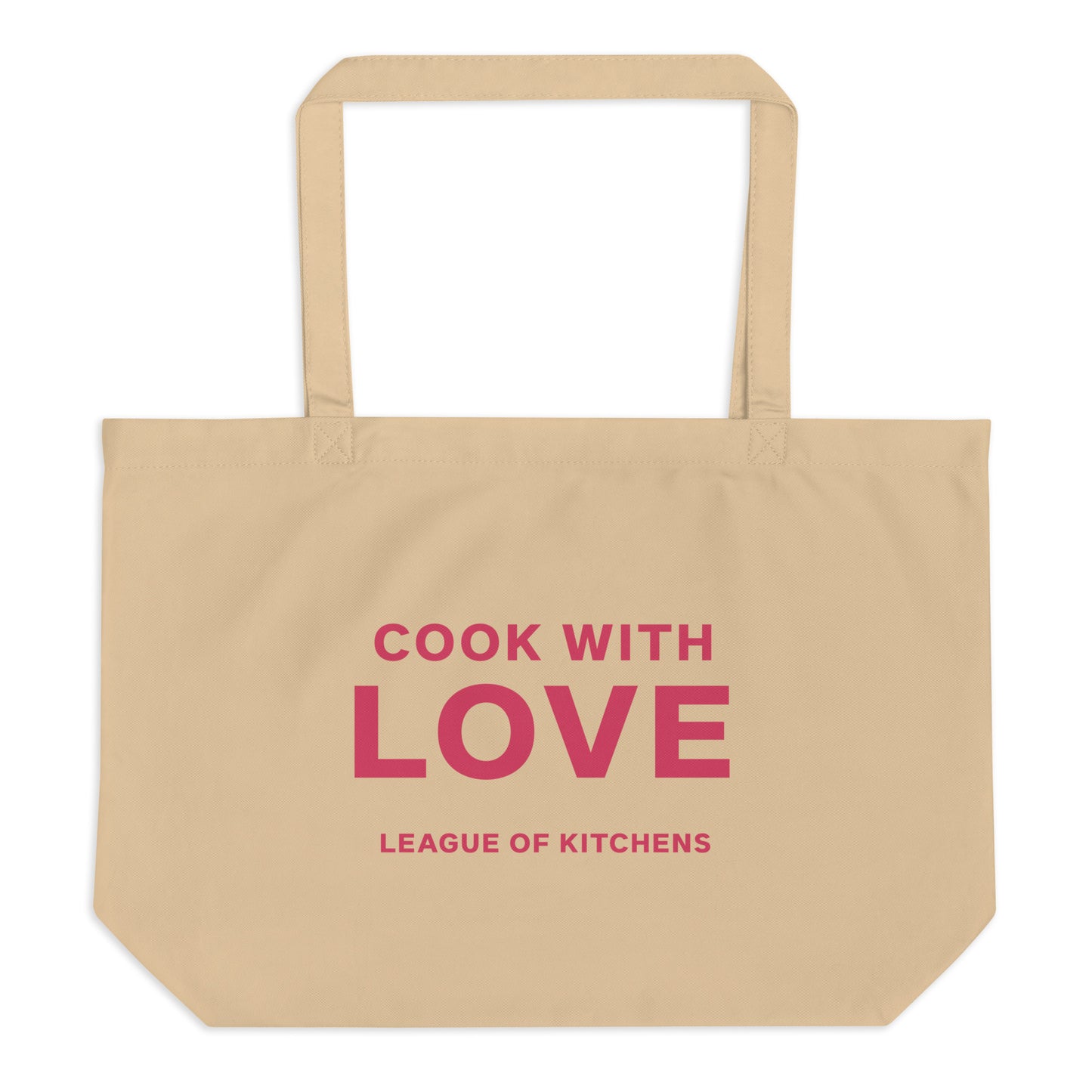 "Cook with Love" Organic Tote Bag