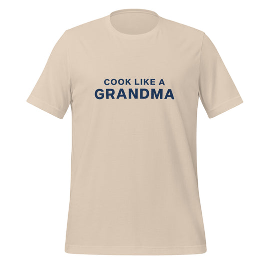 "Cook Like a Grandma" Cotton T-Shirt